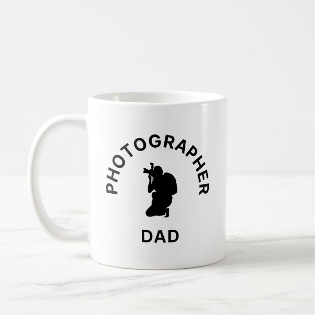 Hämtningsögonblick för fotoskrivare Pappa Kaffemugg (Vänster)