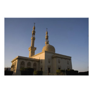 Hamza-moskén, Suez, södra Sinai, Egypten Fototryck