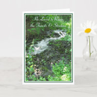 Han åkte till Roam the Forests Manar Sympathy Card