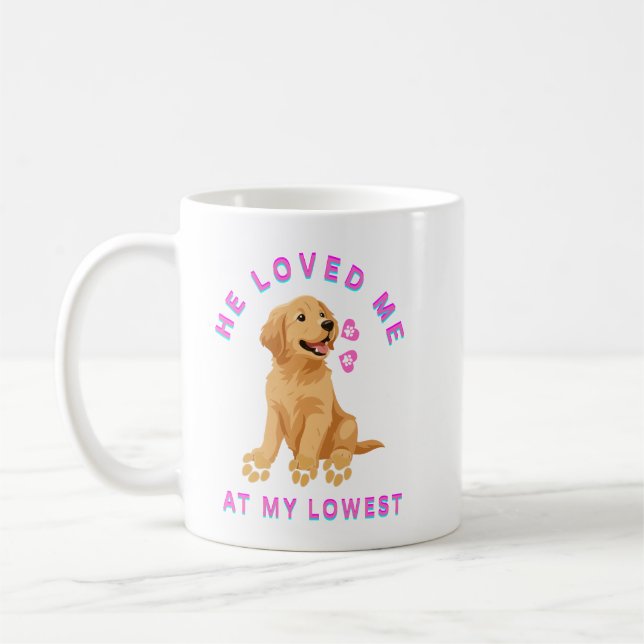 Han älskade mig när jag var som sämst kaffemugg (Vänster)