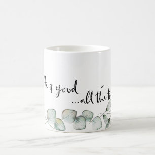 Han är Bra All Time Foliage Coffee Mugg