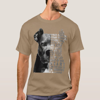 Han är din vän din partner din försvarare Pitbu T Shirt