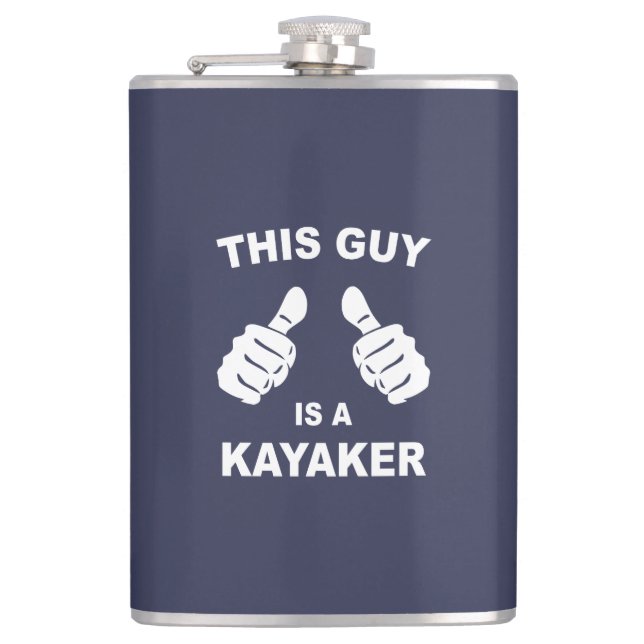 Han är en Kayaker Fickplunta (Framsidan)