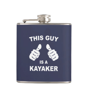 Han är en Kayaker Fickplunta
