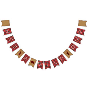 Han är en Vild en   Plats första födelsedag Vimplar