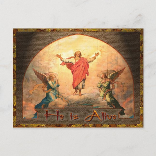 Han är ett levande vykort (Framsida)