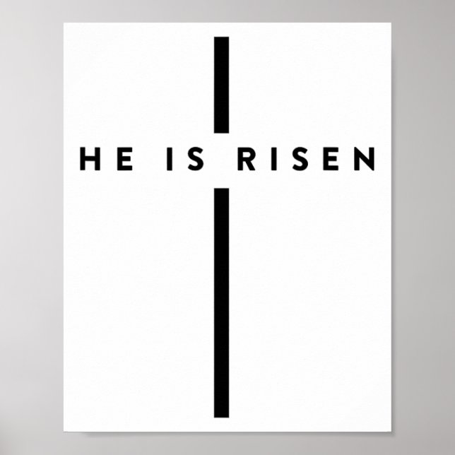 Han är född Kor Jesus Påsk Dag 1 Poster (Framsidan)