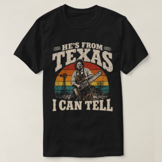 Han är från Texas, det kan jag se – Horror Lone St T Shirt