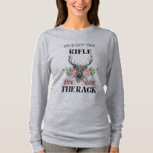 Han är Har Rifle jag har Har Rack T-Shirt