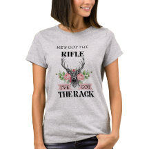 Han är Har Rifle jag har Har Rack T-Shirt