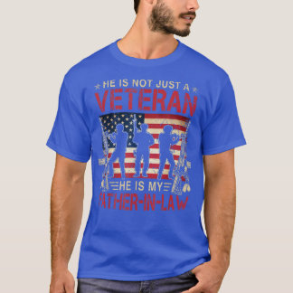 Han är inte bara en veteran han är min fader i jur t shirt