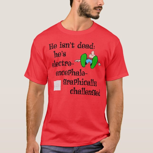 Han är inte död tröja (Framsida)