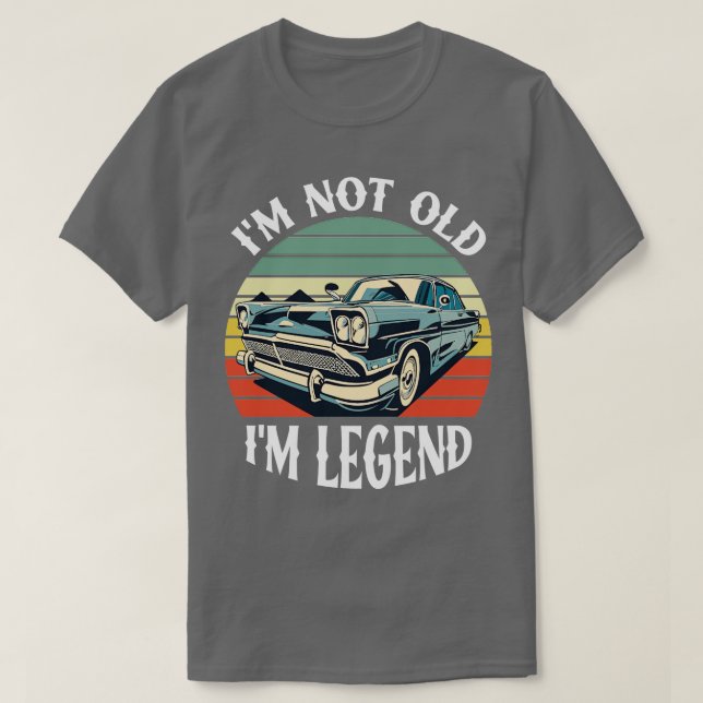 Han är inte gammal im-legend t shirt (Design framsida)