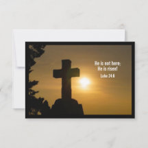 Han är inte här; han är Risen - kyrkinbjudan