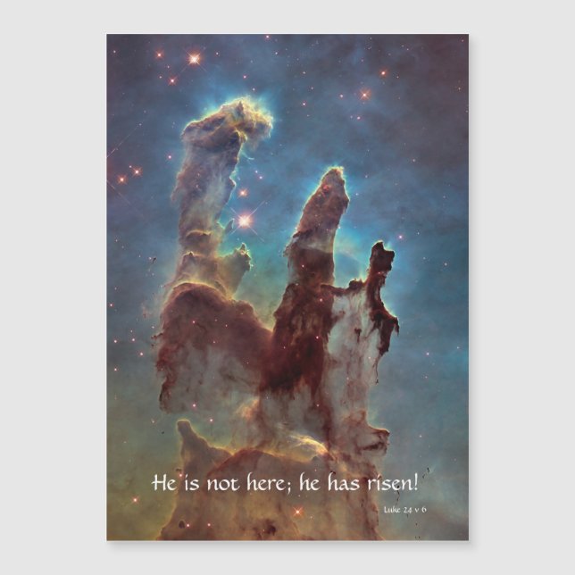 Han är inte här; han är Risen | Luke 24 v 6 (Framsida)