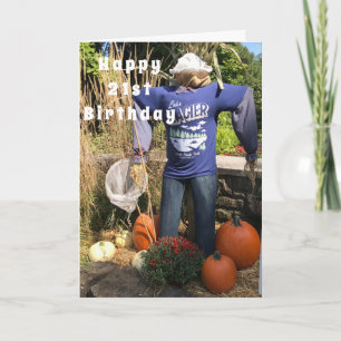HAN ÄR INTE SKÄRLIG - DIN ÅLDER ÄR ***21:A BIRTHDA KORT