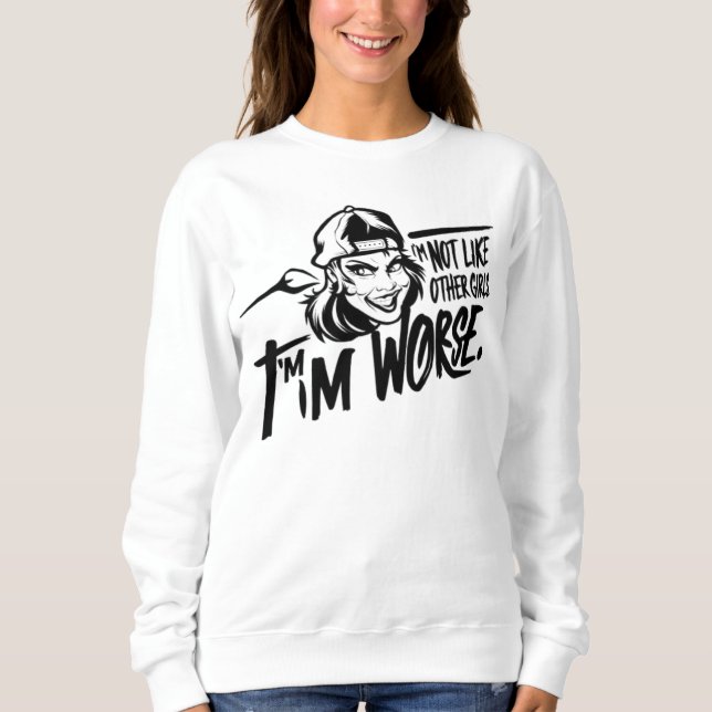 Han är inte som andra flickor... t shirt (Framsida)