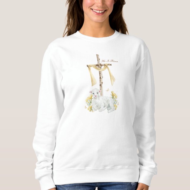 Han är känd som Christian Påsk Personlig T Shirt (Framsida)