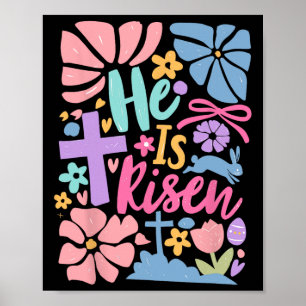 Han är känd som Påsk Kor Coquette Jesus Christian Poster