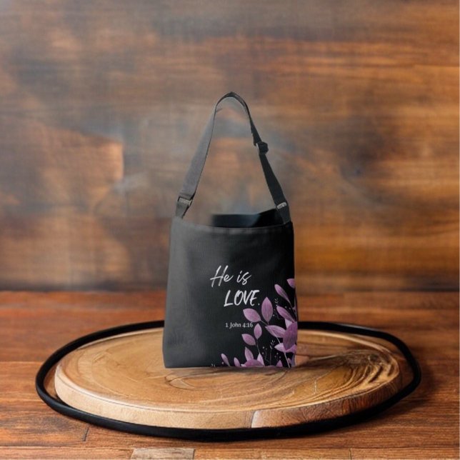 Han är Kärlek Crossbody Bag Axelväska (Skapare uppladdad)