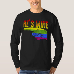 Han är min Gay Couple Matching Lgbtq T Shirt