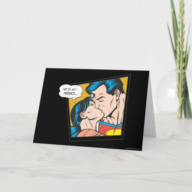 Han är min hjälte kort (Framsida)