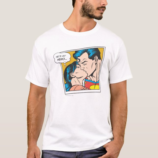 Han är min hjälte tee (Framsida)