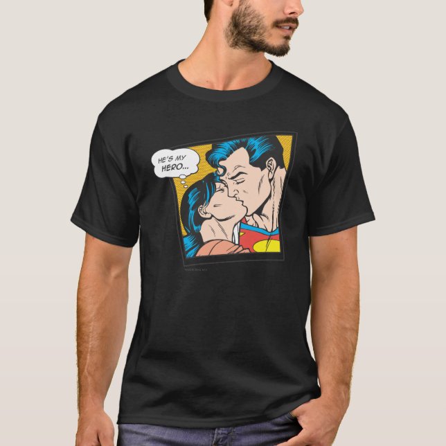 Han är min hjälte tee shirt (Framsida)