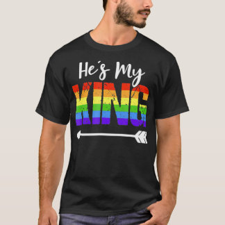 Han är min Kung-matchande gay-parfym till honom. T Shirt