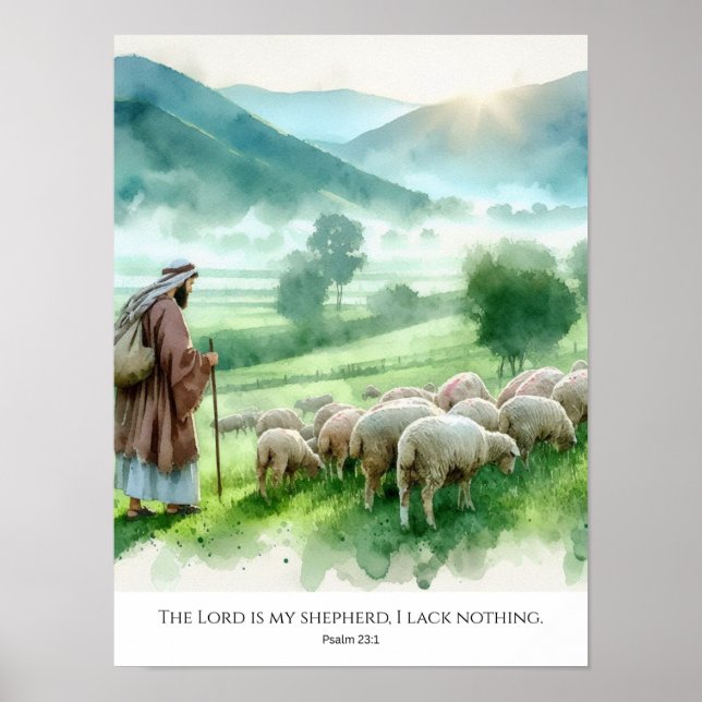 Han är min Shepherd. Poster (Framsidan)