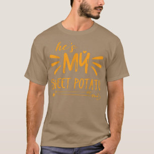 Han är min sötpotatis, jag YAM Peles matchande tac T Shirt