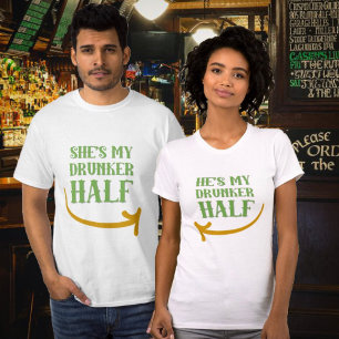 Han är min torktumlare par St. Patrick's Day Tee Shirt
