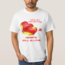 Han är min Valentine T-Shirt