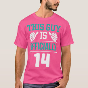 Han är officiellt 14 Födelsedagsfester Celebrati. T Shirt