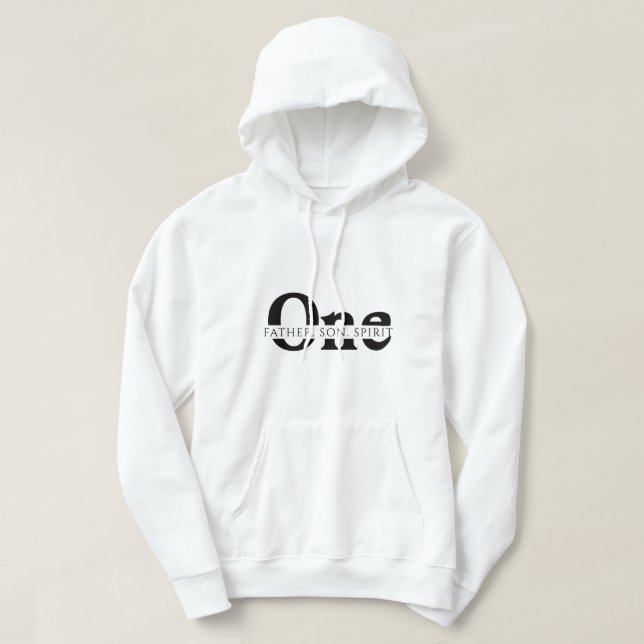 Han är One T-Shirt Hoodie (Design framsida)