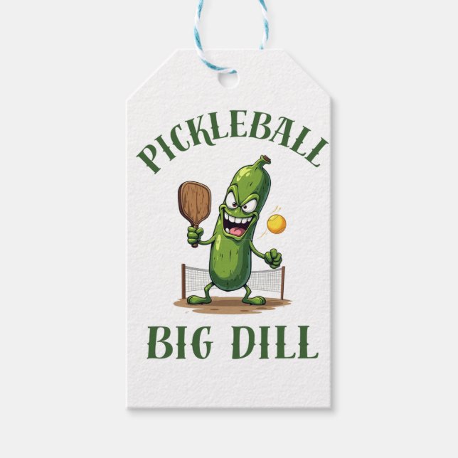 Han är rätt så stor lök - Rollig Pickleball Presentetikett (Framsidan)