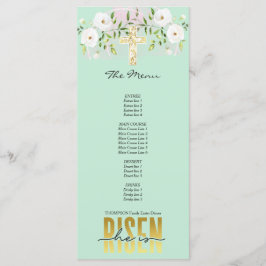 Han är Religiösa Christian Quote Mint Påsk Meny