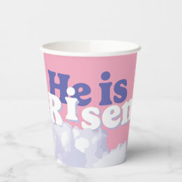 Han är Risen Clouds Påsk Kopp