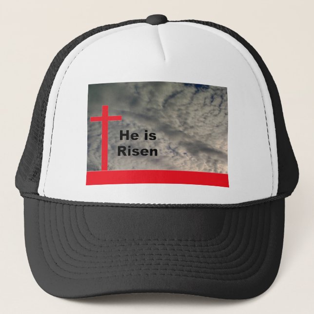 Han är Risen in i molnen Keps (Framsida)