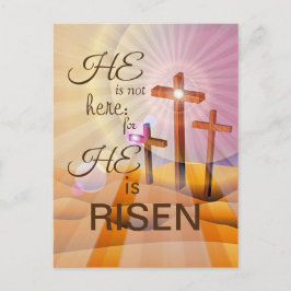 Han är Risen Jesus Påsk Vykort