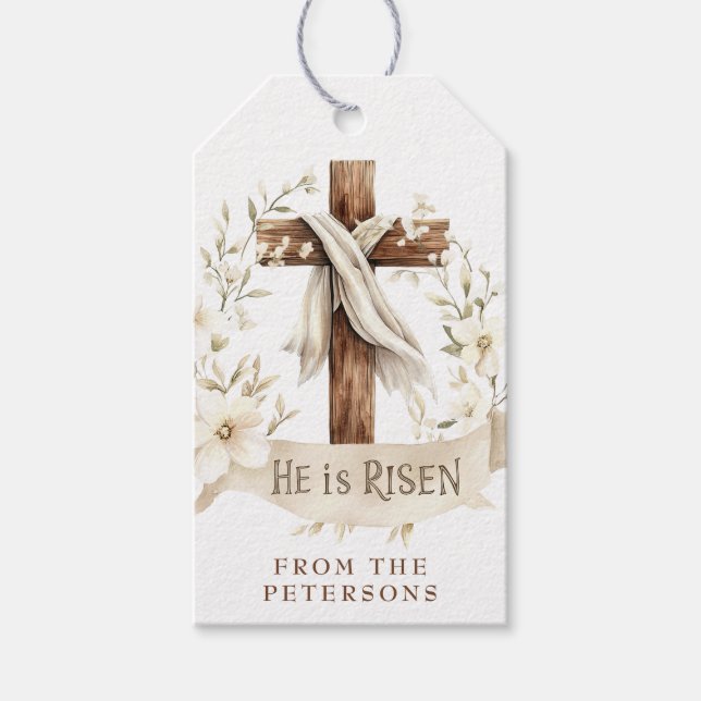 Han är Risen Kor | Påsk Presentetikett (Framsidan)