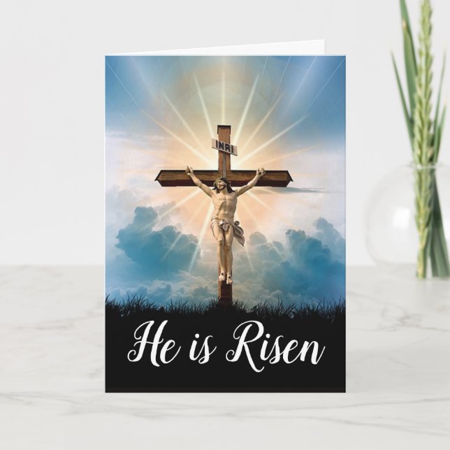 Han är Risen Kort (Framsida)