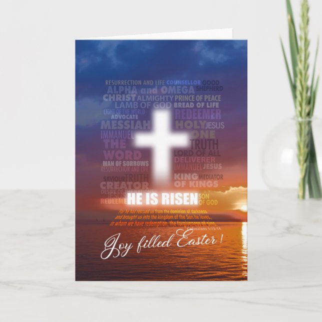 Han är Risen Kort (Framsida)
