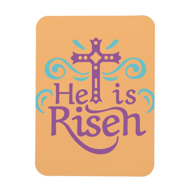 Han är Risen Magnet (Vertikal)