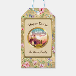 Han är Risen och Firande av Resurrection Söndag Presentetikett