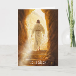 Han är Risen Påsk Card Kort
