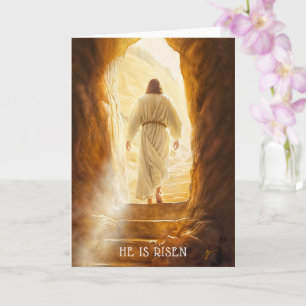 Han är Risen Påsk Card Kort