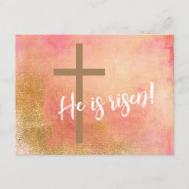 Han är Risen Påsk Kor Helgdag Card Helg Vykort