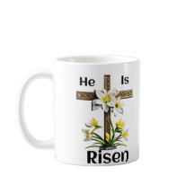Han är Risen Påsk Kor Lilies Christian