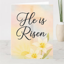 Han är Risen Påsk Kort